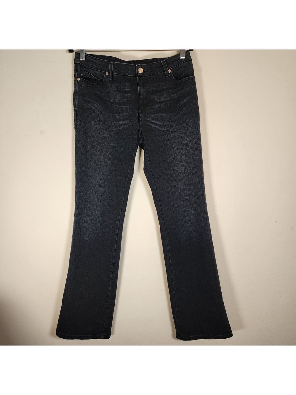 Michael Kors Greenwich‎ Bootcut Jeans Size 8 Dark Wash Sculpting Stretch